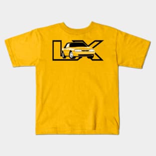 1993 Feature Mustang Canary LX Kids T-Shirt